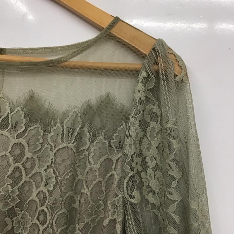 ロペピクニック ROPE  PICNIC ワンピース ロングスカート 38 無地 灰 / グレー /  レディース USED 古着 中古 10128884