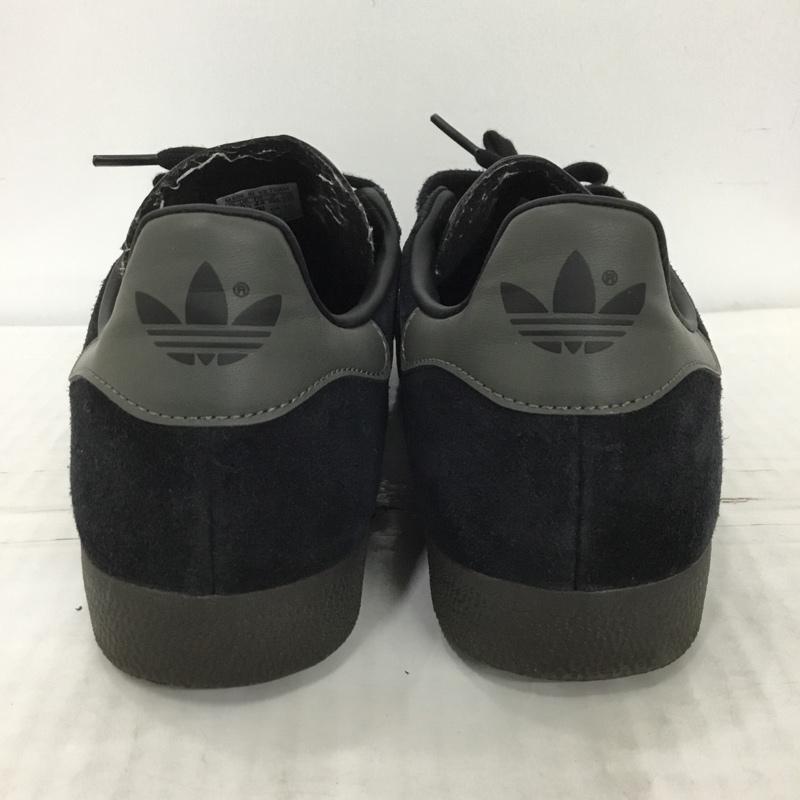 アディダス adidas スニーカー スニーカー ID6105 GAZELLE 28cm 28.0cm ロゴ、文字 黒 / ブラック / X 金 / ゴールド /  メンズ USED 古着 中古 10123649