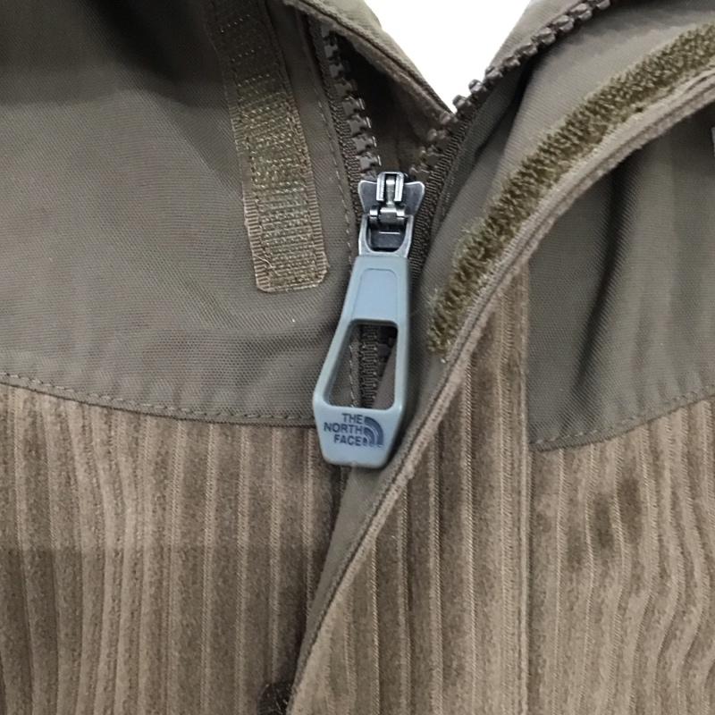 ザノースフェイス THE NORTH FACE ジャケット、上着 ジャンパー、ブルゾン ジップアップジャケット ジャンパー ジャケット コーデュロイジャケット アウター S ロゴ、文字 茶 / ブラウン /  メンズ USED 古着 中古 10122722