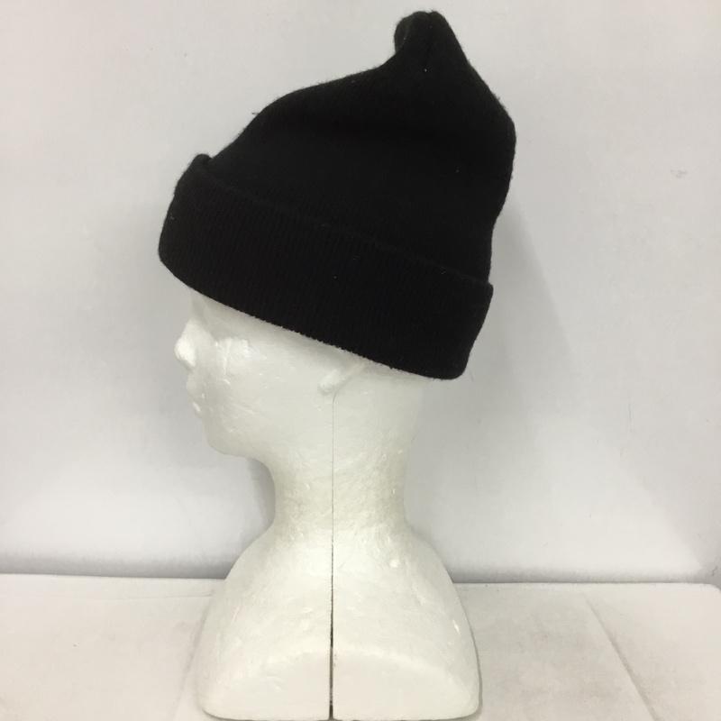 カーハート Carhartt 帽子 ニット帽 I020222 ACRYLIC WATCH HAT ロゴ、文字 黒 / ブラック /  メンズ USED 古着 中古 10133094