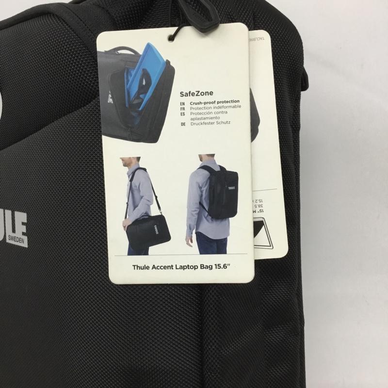 スーリー Thule ブリーフケース、書類かばん ブリーフケース、書類かばん TACLB116 Accent Laptop Bag タグ付き ロゴ、文字 黒 / ブラック /  メンズ USED 古着 中古 10131779