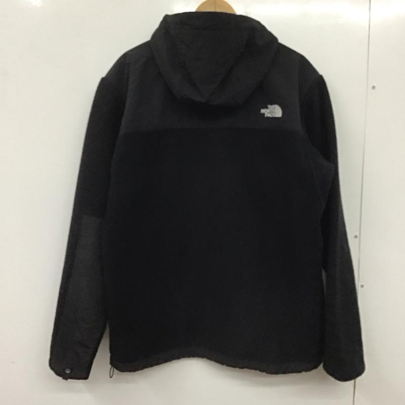 ザノースフェイス THE NORTH FACE ジャケット、上着 ジャケット、ブレザー ジップアップジャケット アウター フリースジャケット L ロゴ、文字 黒 / ブラック /  メンズ USED 古着 中古 10138875