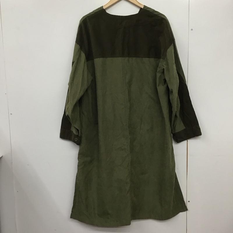ダブルクローゼット w closet コート コート一般 FREE 無地 カーキ / カーキ /  レディース USED 古着 中古 10145037