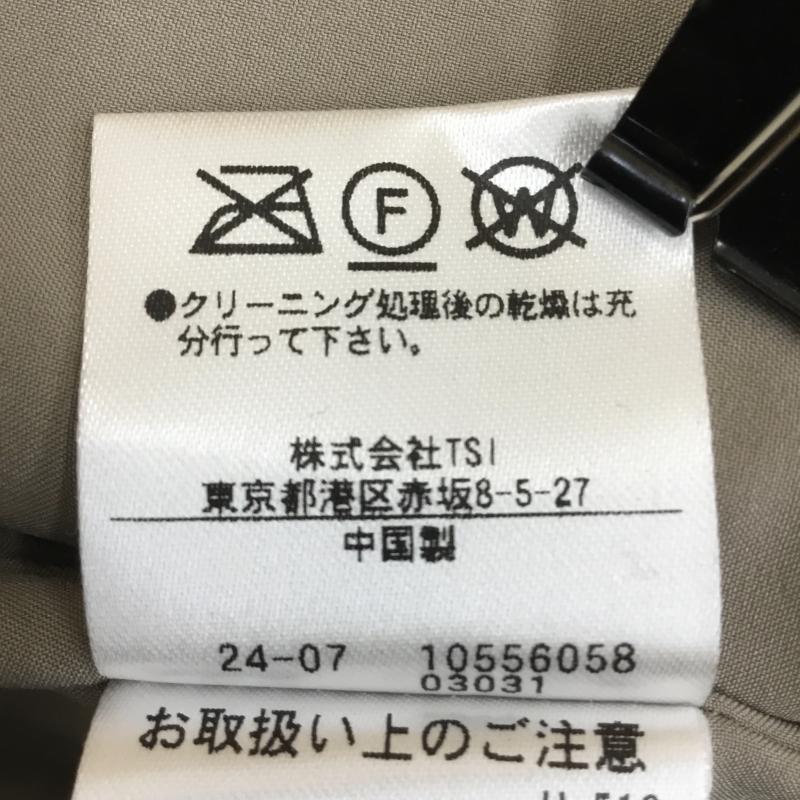 ナチュラルビューティーベーシック NATURAL BEAUTY BASIC ジャケット、上着 レザージャケット 017-4255910 フェイクレザー S 無地 ダークブラウン / ダークブラウン /  レディース USED 古着 中古 10142552