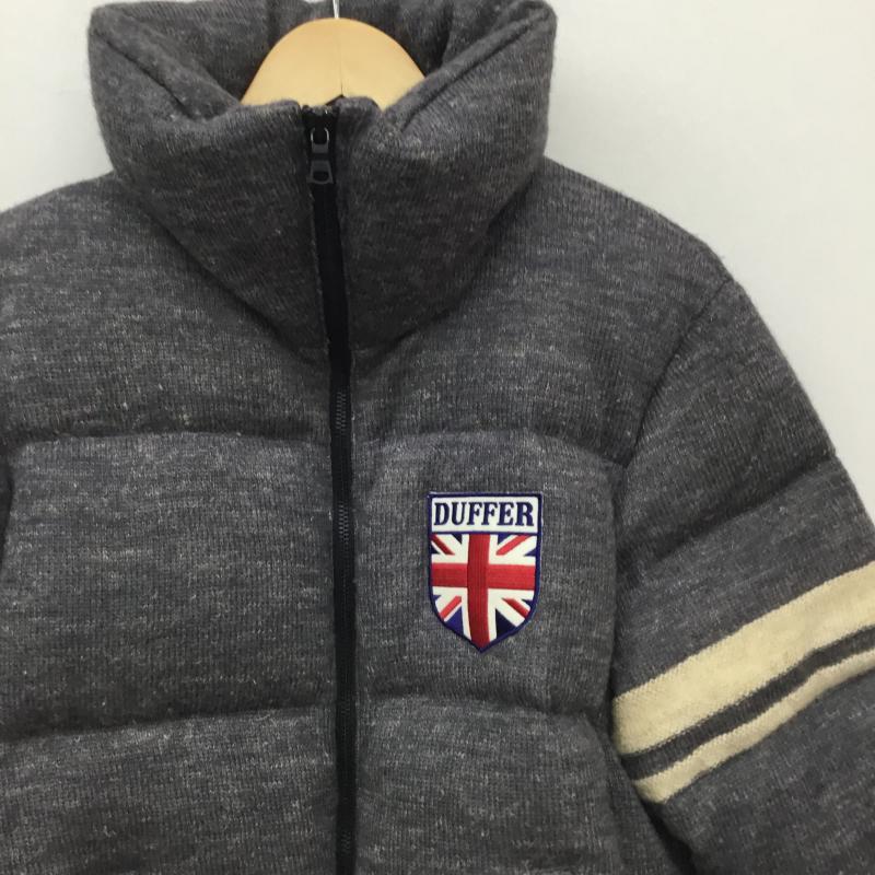 ザダファーオブセントジョージ The DUFFER of ST.GEORGE ジャケット、上着 ダウンジャケット DF-Q9-64278 L ロゴ、文字 灰 / グレー /  メンズ USED 古着 中古 10137701