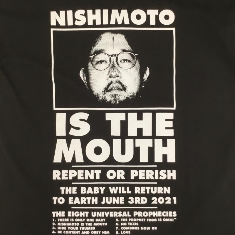 ユーズドクロージング used clothes Tシャツ 半袖 NISHIMOTO IS THE MOUTH XL ロゴ、文字 黒 / ブラック /  メンズ USED 古着 中古 10110705