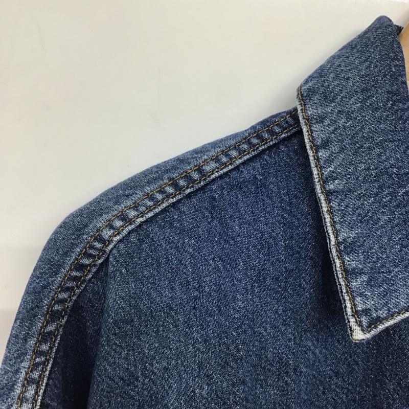 ザラ ZARA ジャケット、上着 ジャケット、ブレザー Gジャン S 無地 インディゴ / インディゴ /  レディース USED 古着 中古 10140056