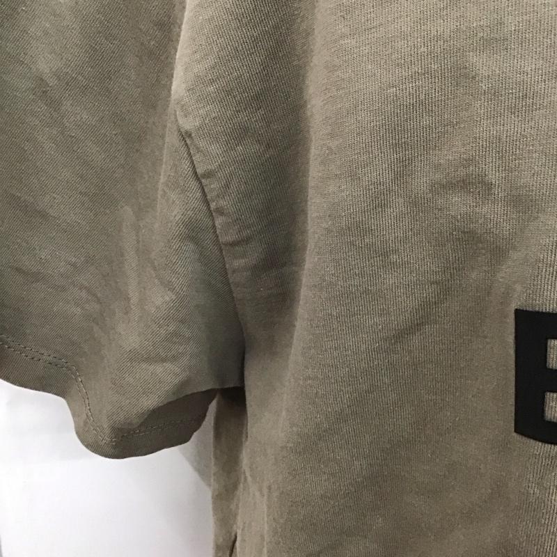 エッセンシャルズ ESSENTIALS Tシャツ 半袖 半袖カットソー プリントTシャツ クルーネックカットソー M ロゴ、文字 灰 / グレー /  メンズ USED 古着 中古 10123897