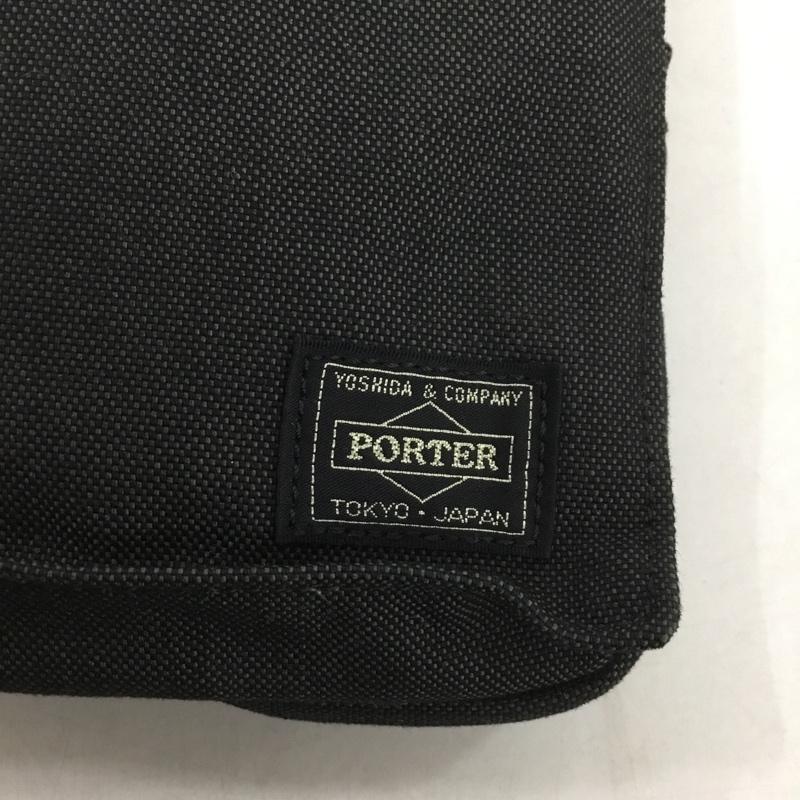 ポーター PORTER ボディバッグ ボディバッグ スモーキー スリングショルダーバッグ ロゴ、文字 黒 / ブラック /  メンズ USED 古着 中古 10142817