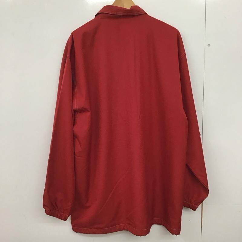 フレッドペリー FRED PERRY ジャケット、上着 ジャケット、ブレザー ジャケット アウター カラージャケット フロントボタン ロゴ、文字 赤 / レッド /  メンズ USED 古着 中古 10146700