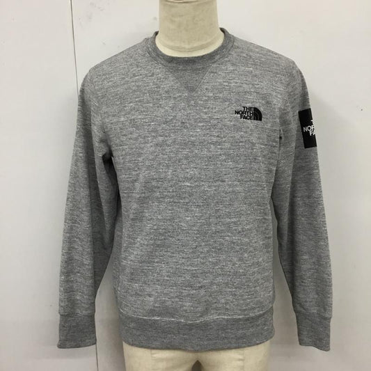 ザノースフェイス THE NORTH FACE トレーナー 長袖 NT11954 スウェット M ロゴ、文字 灰 / グレー /  メンズ USED 古着 中古 10119754
