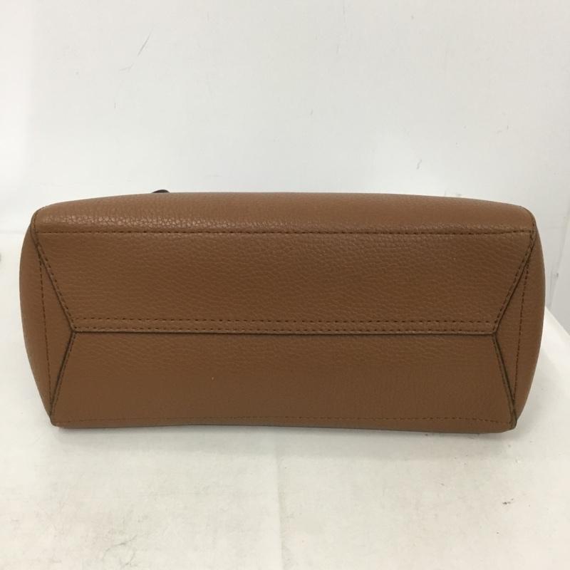 マイケルコース MICHAEL KORS ハンドバッグ ハンドバッグ 35S0GKFS1T ロゴ、文字 茶 / ブラウン / X 黒 / ブラック /  レディース USED 古着 中古 10140819