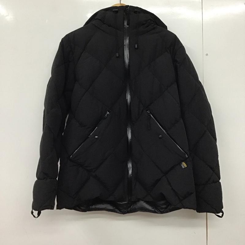 コンフィー comfy ジャケット、上着 ジャンパー、ブルゾン cmf1902-j01c ダウンジャケット ジップアップパーカージャケット M 無地 黒 / ブラック /  メンズ USED 古着 中古 10145705