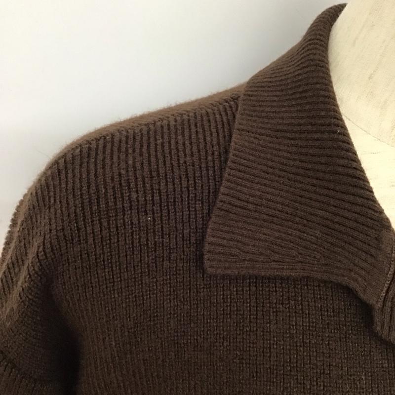 ローリーズファーム LOWRYS FARM セットアップ セットアップ ニット FREE 無地 茶 / ブラウン /  レディース USED 古着 中古 10128215