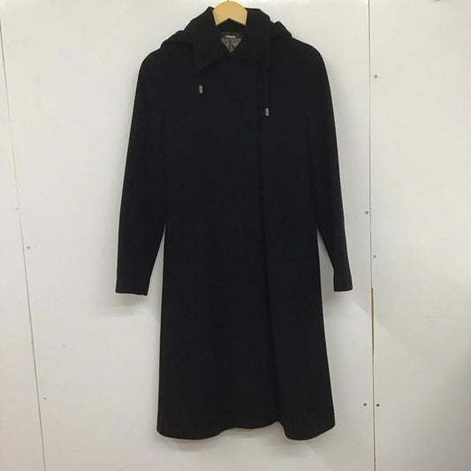 カルバン・クライン Calvin Klein コート コート一般 4 無地 黒 / ブラック /  レディース USED 古着 中古 10137790