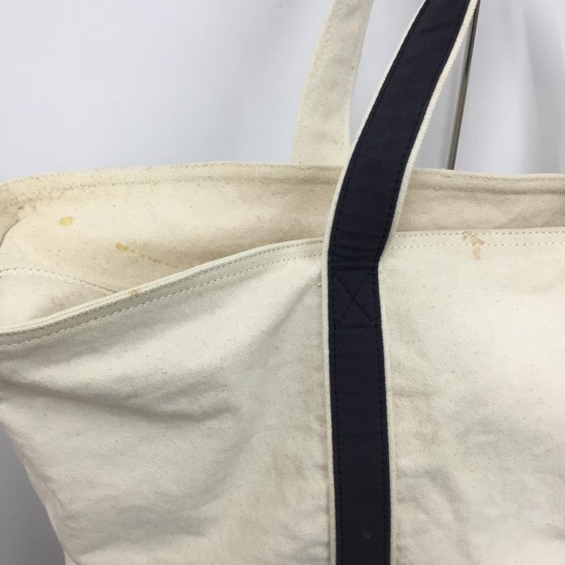 ギャップ GAP トートバッグ トートバッグ キャンバス ロゴ、文字 アイボリー / アイボリー / X 紺 / ネイビー /  メンズ USED 古着 中古 10144913