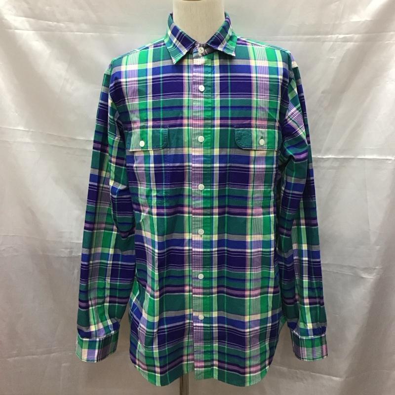 ポロラルフローレン POLO RALPH LAUREN シャツ、ブラウス 長袖 L チェック マルチカラー / マルチカラー /  メンズ USED 古着 中古 10111254
