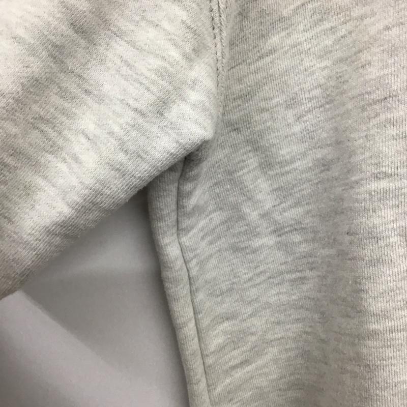 ザラ ZARA トレーナー 半袖 半袖スウェットカットソー クルーネックカットソー L 無地 灰 / グレー /  レディース USED 古着 中古 10141878