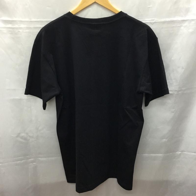 古着 USED Tシャツ 半袖 半袖カットソー プリントTシャツ クルーネックカットソー L プリント 黒 / ブラック /  メンズ USED 古着 中古 10108372