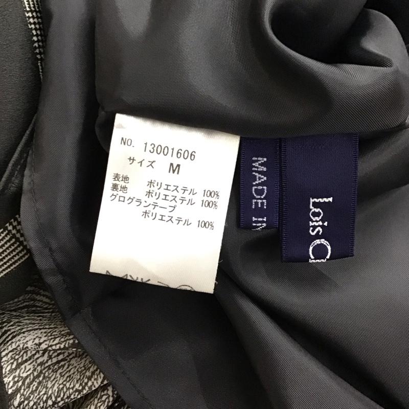 ロイスクレヨン LOISCRAYON ワンピース ひざ丈スカート 13001606 ノースリーブ M 総柄 黒 / ブラック /  レディース USED 古着 中古 10114556