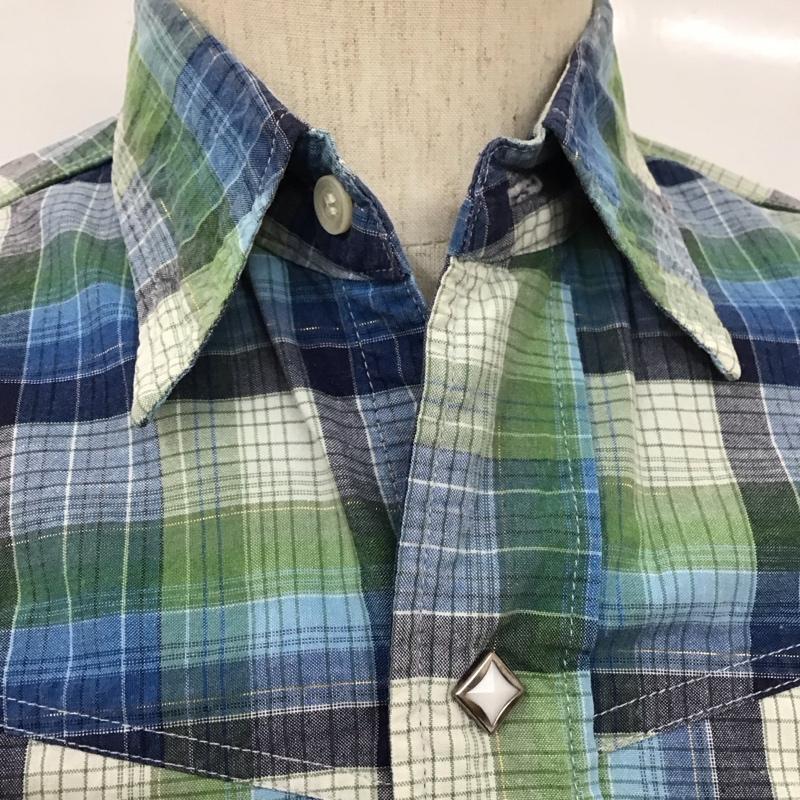 シュガーケーン SUGAR CANE シャツ、ブラウス 長袖 SC23011 S チェック マルチカラー / マルチカラー /  メンズ USED 古着 中古 10109928