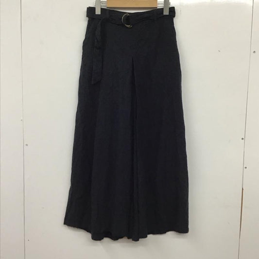 ニコアンド niko and... ボトムス ボトムス ST82CL01AD ワイドパンツ M 無地 紺 / ネイビー /  レディース USED 古着 中古 10136949