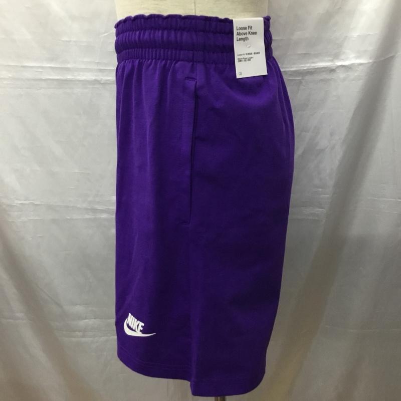ナイキ NIKE パンツ ショートパンツ FB6958-504 バスケットボール ハーフパンツ スウェット M ロゴ、文字 紫 / パープル /  メンズ USED 古着 中古 10115689