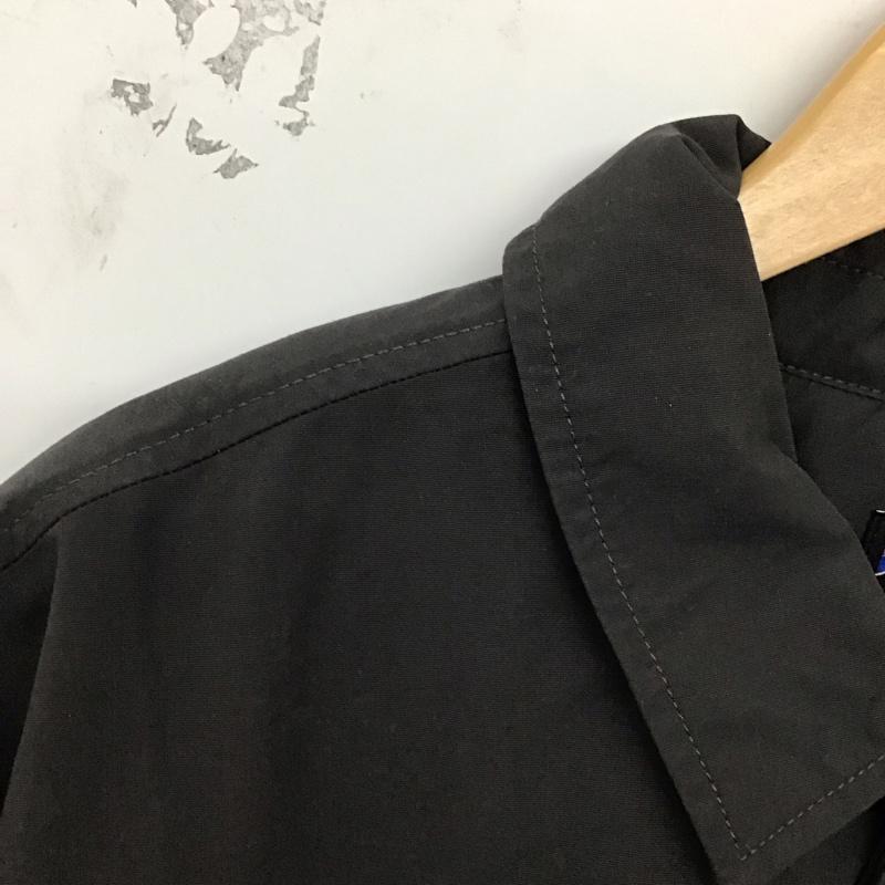 パタゴニア patagonia ジャケット、上着 ジャケット、ブレザー ナイロンジャケット カジュアルジャケット アウター L ロゴ、文字 黒 / ブラック /  メンズ USED 古着 中古 10129604