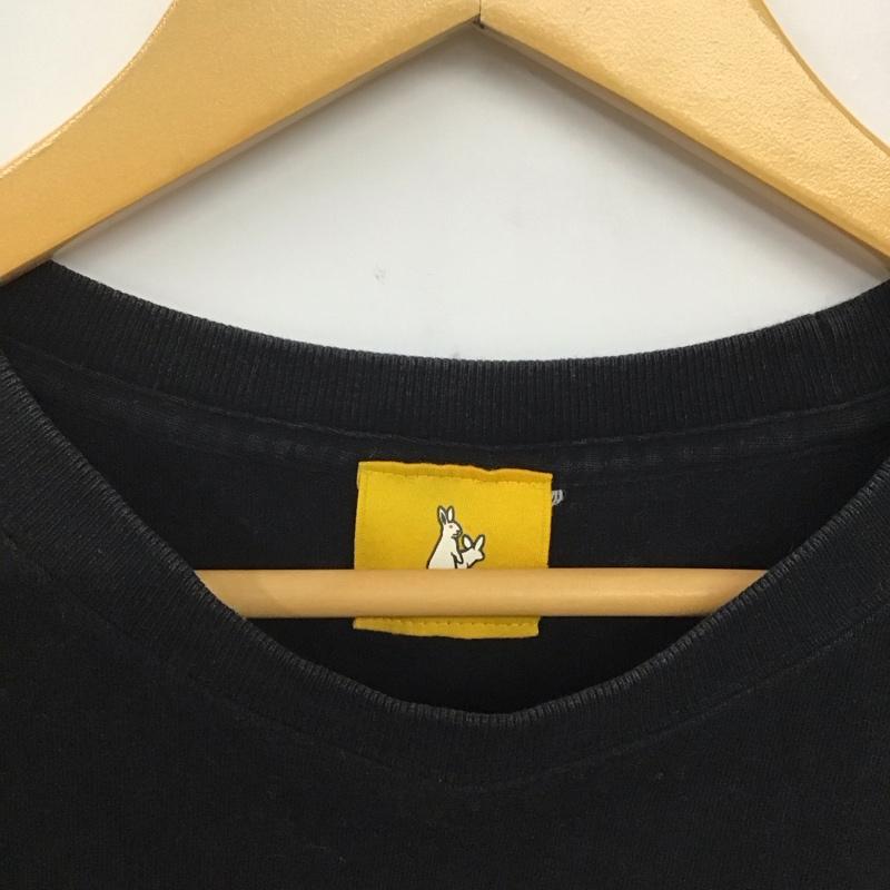 エフアールツー FR2 Tシャツ 半袖 半袖カットソー プリントTシャツ クルーネックカットソー XL ロゴ、文字 黒 / ブラック /  メンズ USED 古着 中古 10145710