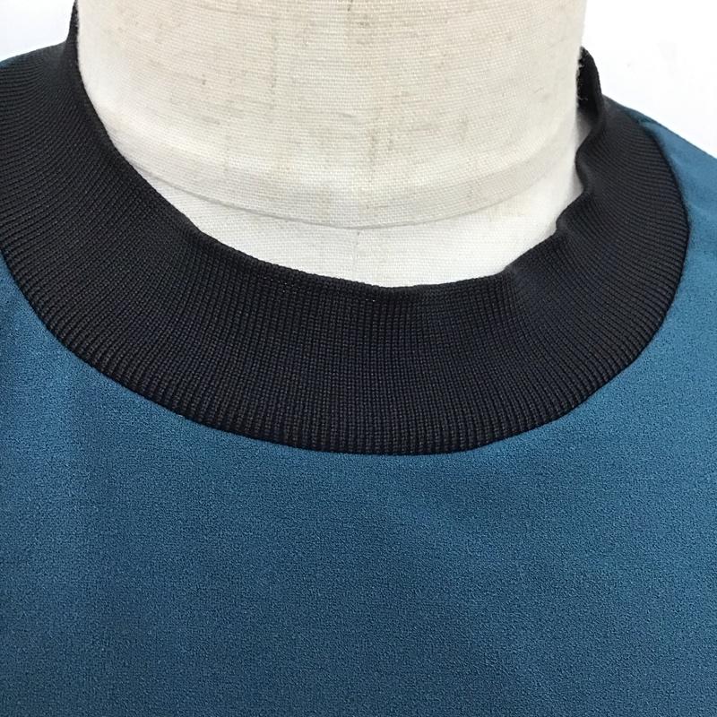 クルニ CULLNI Tシャツ 長袖 20-SS-049 アシンメトリースリットロンT 1 無地 X ストライプ マルチカラー / マルチカラー /  メンズ USED 古着 中古 10117125