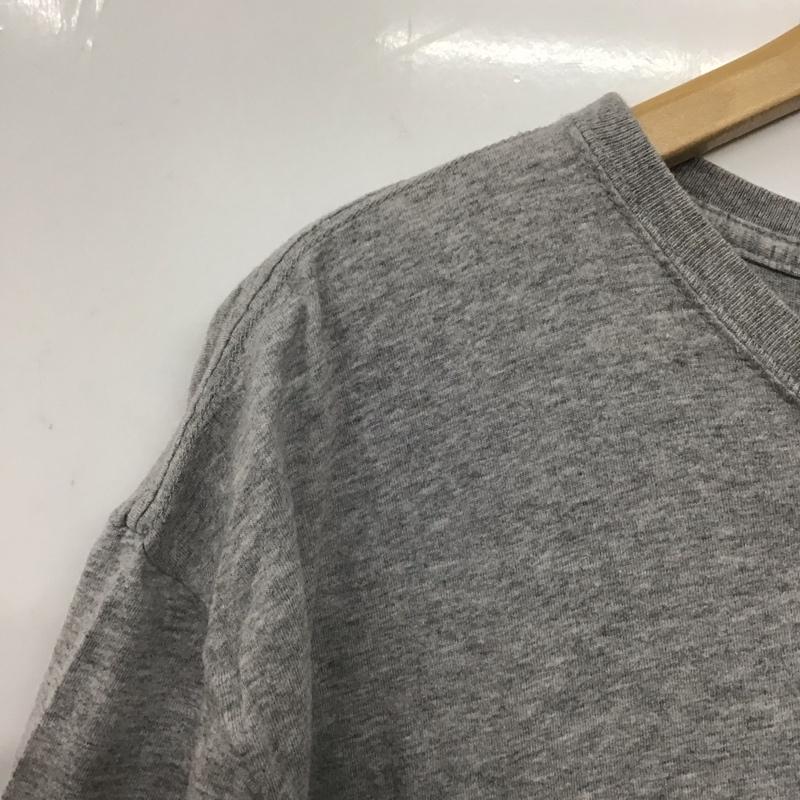 ポロラルフローレン POLO RALPH LAUREN Tシャツ 半袖 L ロゴ、文字 X プリント 灰 / グレー /  メンズ USED 古着 中古 10144903