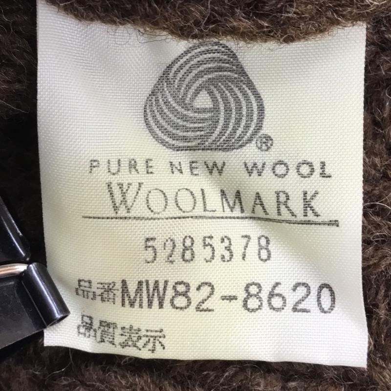 マックレガー McGREGOR カーディガン 長袖 M ノルディック柄 茶 / ブラウン /  レディース USED 古着 中古 10137716