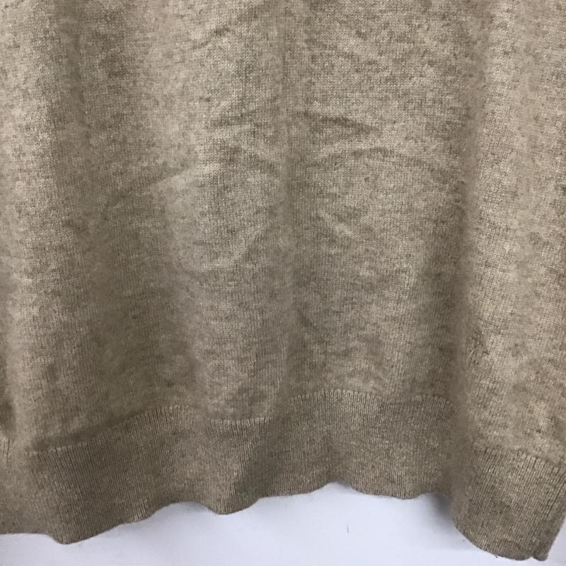 ユニクロ UNIQLO ニット、セーター 長袖 351-432325 JWANDERSON セーター M 無地 ベージュ / ベージュ /  メンズ USED 古着 中古 10142397