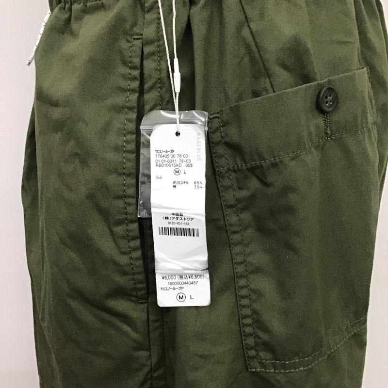 レイジブルー RAGEBLUE パンツ ワークパンツ、ペインターパンツ ミリタリーパンツ ワイドパンツ カジュアルパンツ ストレートパンツ M 無地 カーキ / カーキ /  メンズ USED 古着 中古 10117269