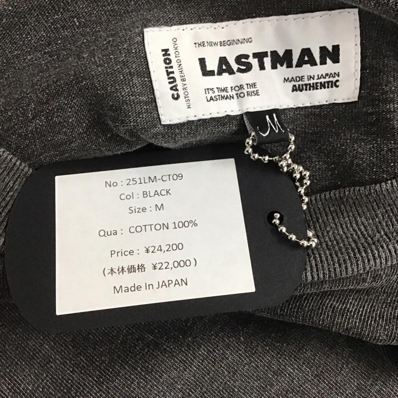ラストマン Lastman Tシャツ 半袖 251lm-ct09 ビンテージ ロゴTシャツ プリントTシャツ M ロゴ、文字 黒 / ブラック /  メンズ USED 古着 中古 10144920