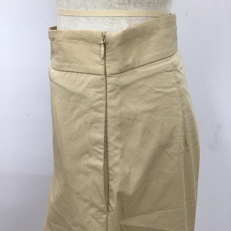 ザラ ZARA パンツ スラックス ワイドパンツ XS 無地 ベージュ / ベージュ /  レディース USED 古着 中古 10112619