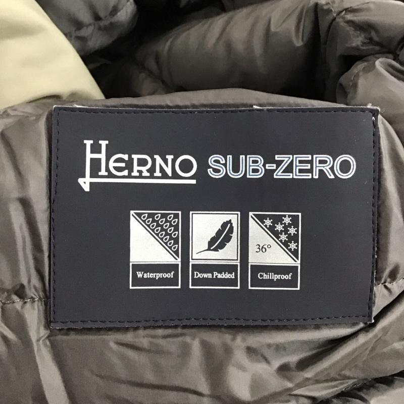 ヘルノ HERNO ジャケット、上着 ジャンパー、ブルゾン ダウンジャケット アウター フロントボタンジャケット 無地 灰 / グレー /  メンズ USED 古着 中古 10146009