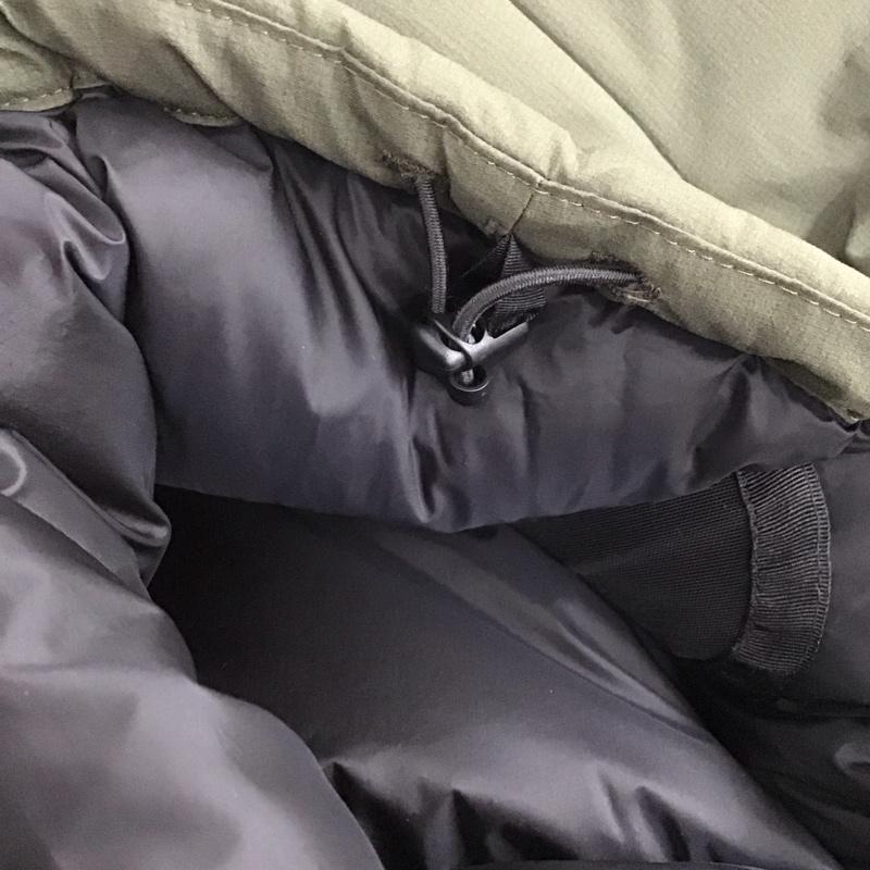 ザノースフェイス THE NORTH FACE ジャケット、上着 ジャンパー、ブルゾン nd91950 バルトロライトダウンジャケット アウター L ロゴ、文字 黒 / ブラック / X カーキ / カーキ /  メンズ USED 古着 中古 10143618
