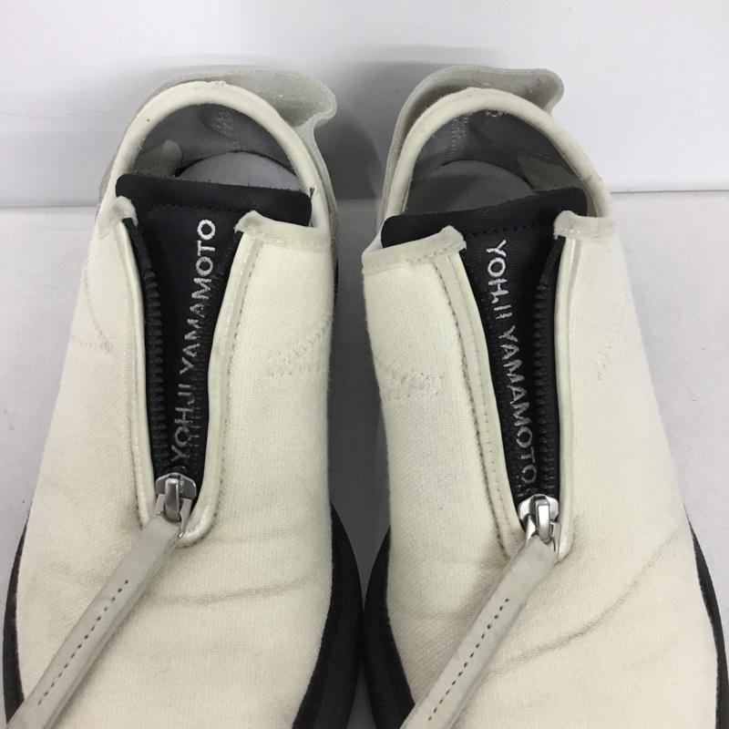 ワイスリー Y-3 スニーカー スニーカー BC0943 センタージップ ローカット Yohji Yamamoto 23cm 23.0cm ロゴ、文字 白 / ホワイト / X 黒 / ブラック /  レディース USED 古着 中古 10145154