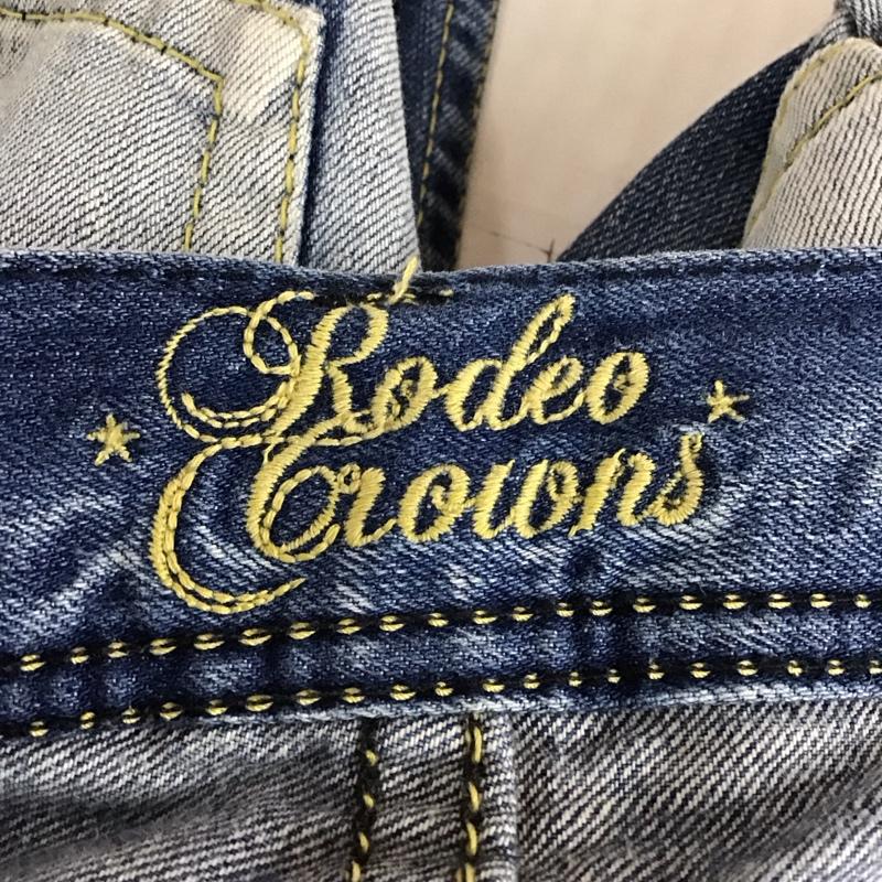 ロデオクラウンズ Rodeo Crowns パンツ デニム、ジーンズ 0502AC11-0270-15 26 無地 青 / ブルー /  レディース USED 古着 中古 10117362