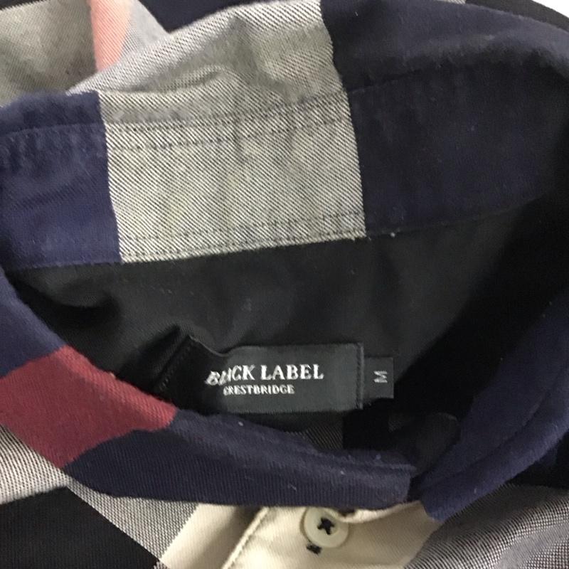 ブルーレーベル・クレストブリッジ BLUE LABEL CRESTBRIDGE シャツ、ブラウス 長袖 ボタンダウンシャツ M チェック マルチカラー / マルチカラー /  メンズ USED 古着 中古 10139604