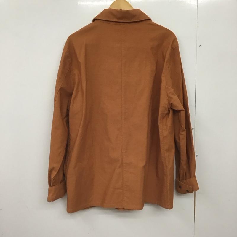 エディーバウアー Eddie Bauer ジャケット、上着 ジャンパー、ブルゾン 長袖ジャケット アウター 前ボタン カラージャケット L 無地 橙 / オレンジ /  メンズ USED 古着 中古 10147519