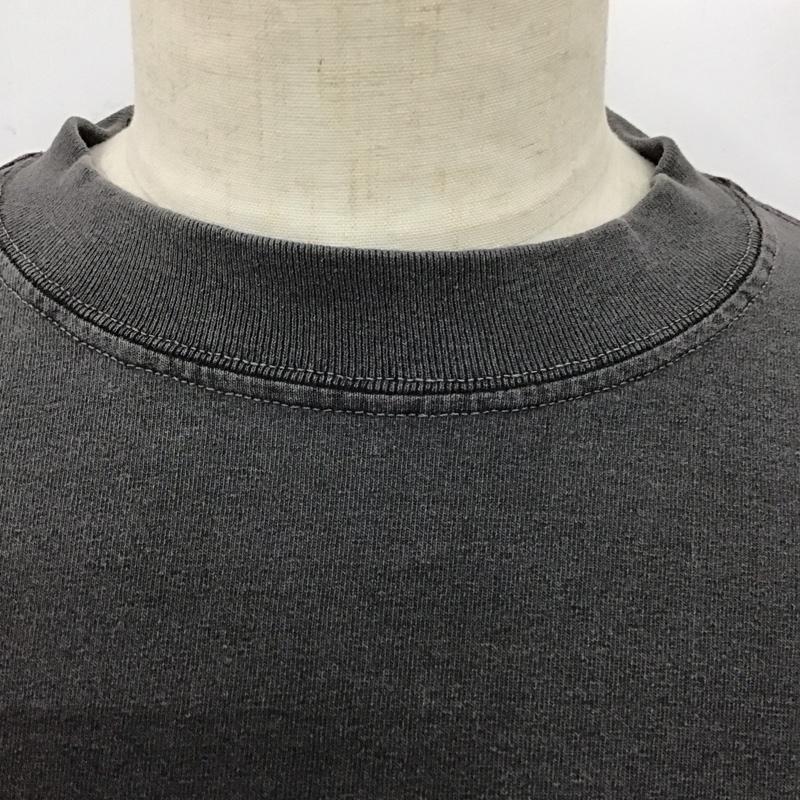 シャカ SHAKA Tシャツ 半袖 半袖カットソー プリントTシャツ クルーネックカットソー L 無地 灰 / グレー /  メンズ USED 古着 中古 10124657