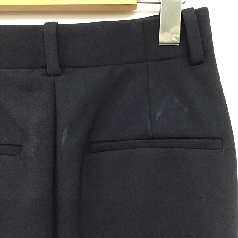 セオリー theory パンツ スラックス 36 無地 紺 / ネイビー /  レディース USED 古着 中古 10147236