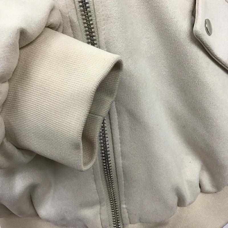 ザラ ZARA ジャケット、上着 ジャンパー、ブルゾン 3046 287 712 リバーシブル パーカー M 無地 ベージュ / ベージュ /  レディース USED 古着 中古 10109600