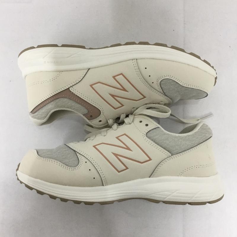 ニューバランス New Balance スニーカー スニーカー WW550CC4 ウォーキングシューズ 24cm 24.0cm ロゴ、文字 アイボリー / アイボリー /  レディース USED 古着 中古 10143918