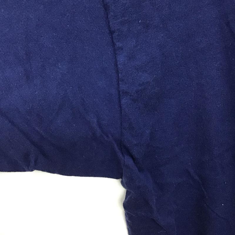 ポロジーンズ Polo Jeans Co. Tシャツ 半袖 半袖カットソー プリントTシャツ クルーネックカットソー L ロゴ、文字 青 / ブルー /  メンズ USED 古着 中古 10132308