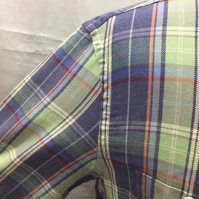 ブルックスブラザーズ BROOKS BROTHERS シャツ、ブラウス 長袖 S チェック マルチカラー / マルチカラー /  メンズ USED 古着 中古 10112751