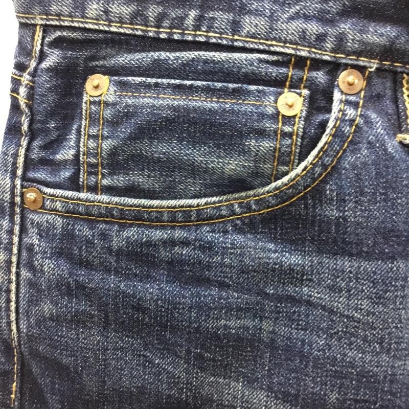 ラルフローレン RALPHLAUREN パンツ デニム、ジーンズ デニムパンツ ストレートパンツ ワイドパンツ カジュアルパンツ 31インチ 無地 インディゴ / インディゴ /  メンズ USED 古着 中古 10111935