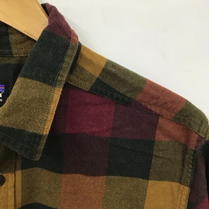 パタゴニア patagonia シャツ、ブラウス 長袖 長袖シャツ チェックシャツ カラーシャツ S チェック マルチカラー / マルチカラー /  メンズ USED 古着 中古 10135482